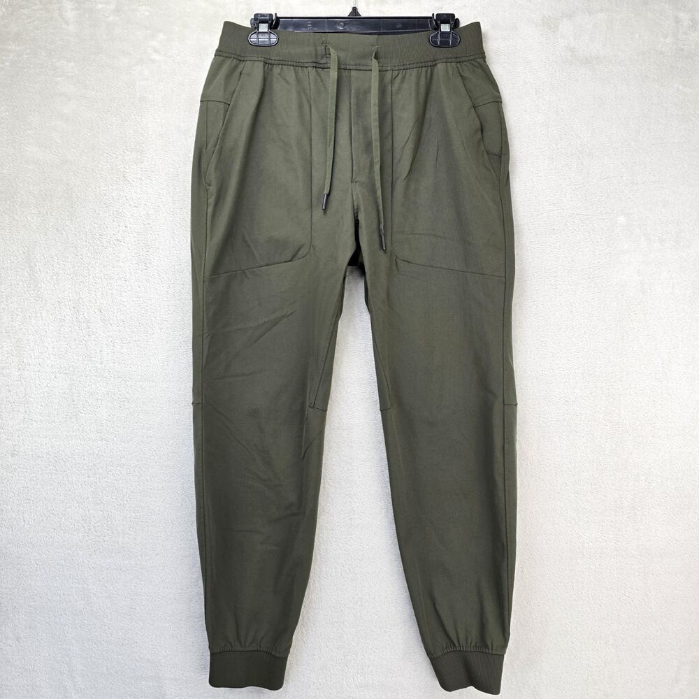 Lululemon ABC Jogger Mens Medium Sage Green Pants Athleisure